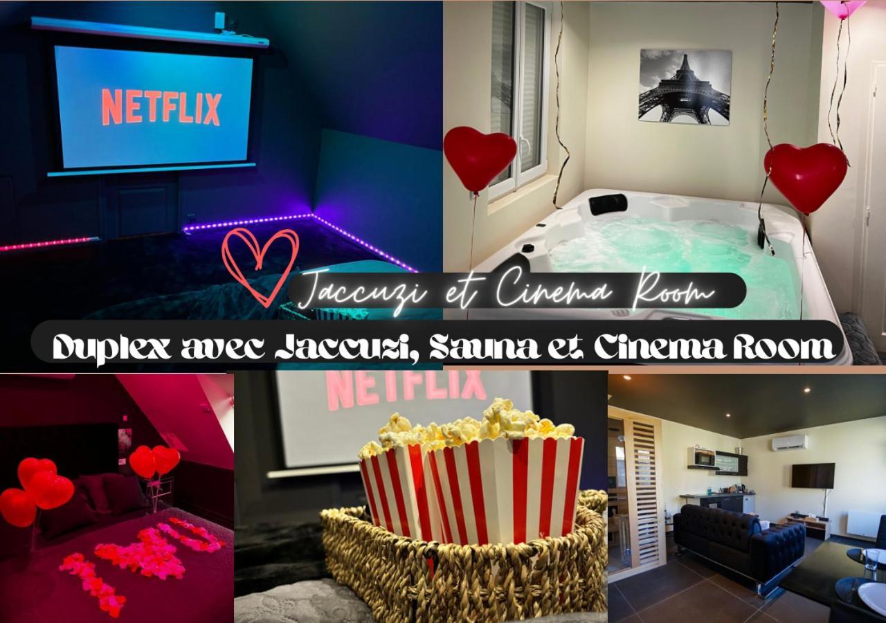 Magnifique Duplex Avec Jaccuzi, Sauna Et Cinema Room Privatif Fontenoy  エクステリア 写真